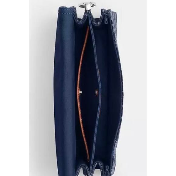 Coach Tabby Sugnature Denim 15 NWT - Picture 5 of 8